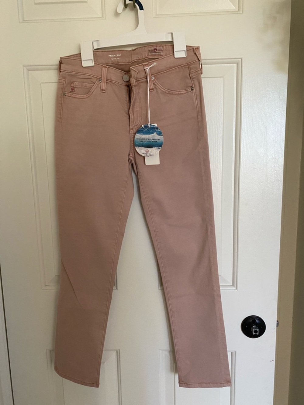 AG Adriano Goldschmied Dusty Rose Skinny Jeans